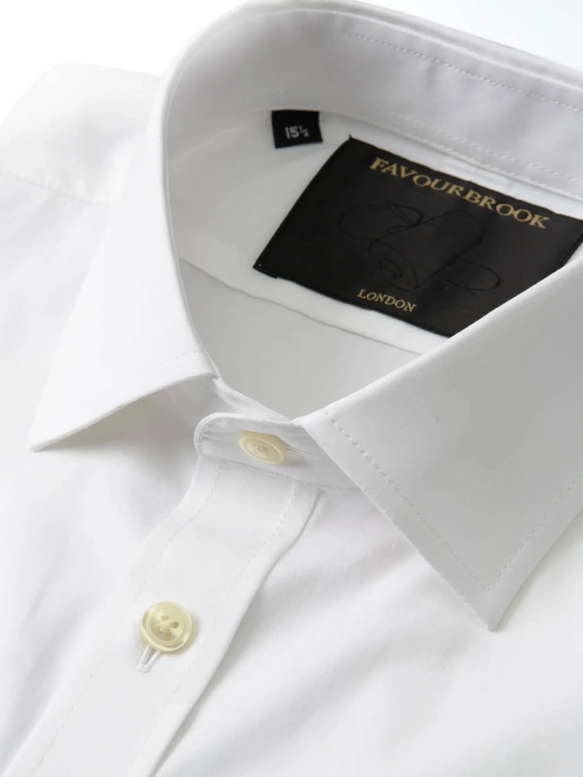 Favourbrook White Poplin Cotton Wedding Shirt- Wedding Attire | Shirts
