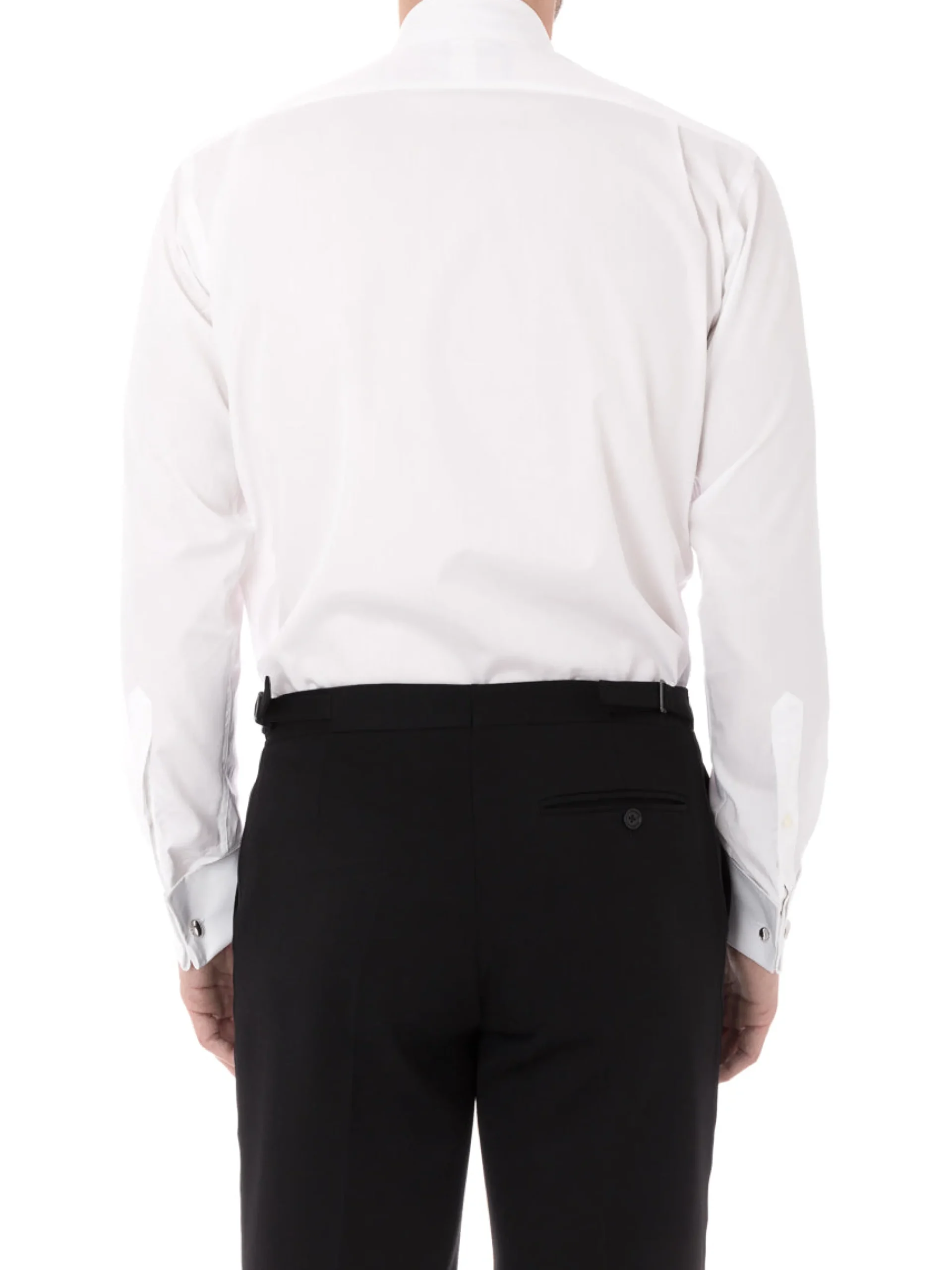 Favourbrook White Poplin Pleated Pintuck Dress Shirt- Wedding Attire | Shirts