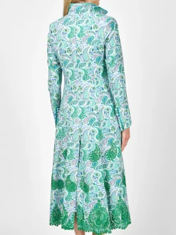 Favourbrook Whitehall Coat Green Clarendon Linen-Women Mother Of The Bride | Jackets & Coats