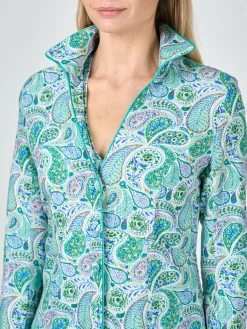 Favourbrook Whitehall Coat Green Clarendon Linen-Women Mother Of The Bride | Jackets & Coats