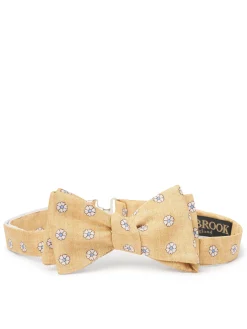 Favourbrook Yellow Osterley Silk Bow Tie- Bow Ties