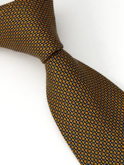 Favourbrook Yellow Sandford Silk Tie- Ties