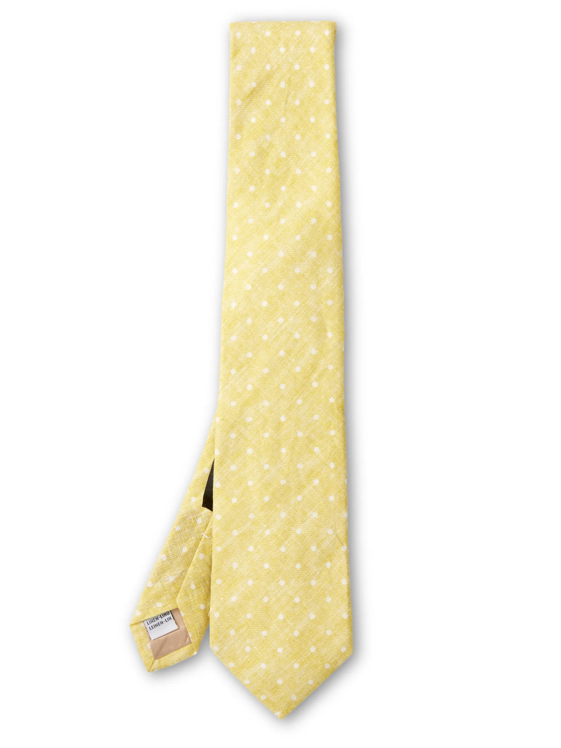 Favourbrook Yellow Spot Milford Tie- Ties